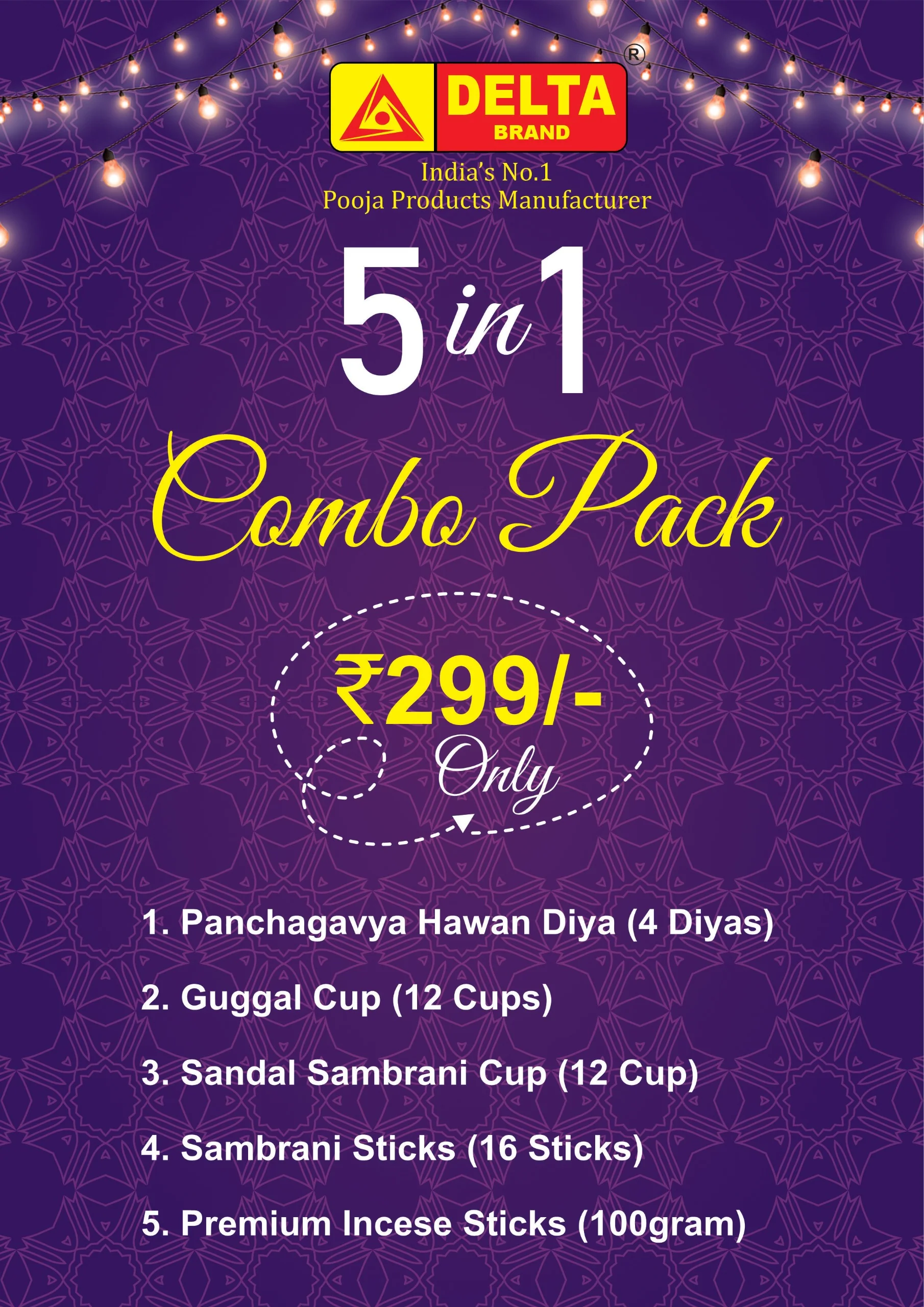 Delta Brand 5-in-1 Combo Packs @299 - Image 4